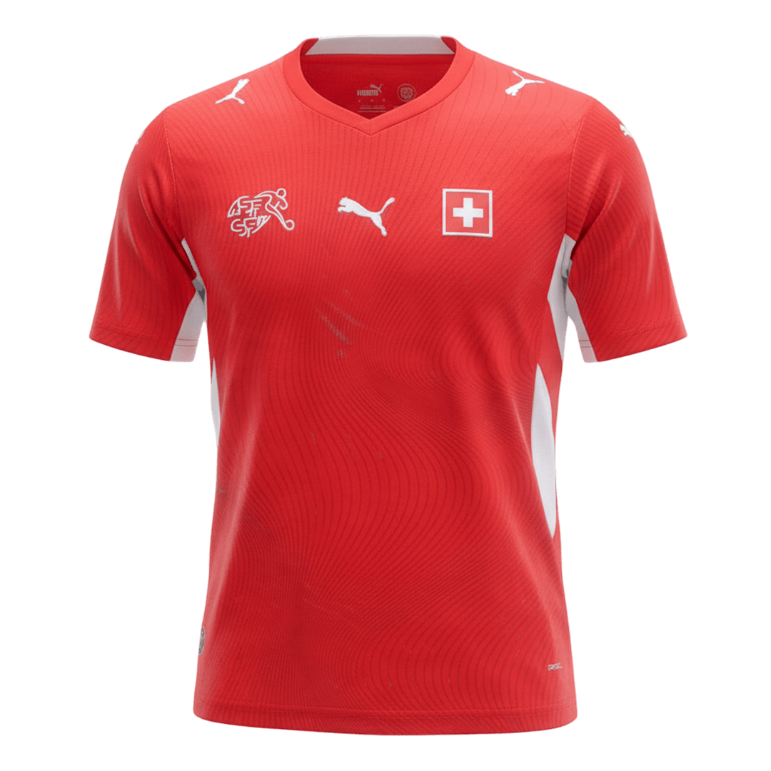 Suisse Domicile Maillot - Coupe du Monde 2026 Rouge