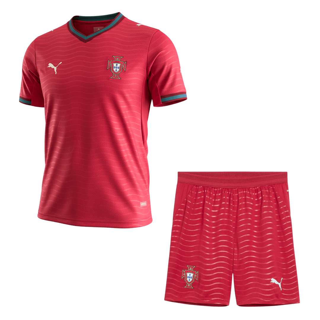 Vente Flash Portugal Domicile Maillot Kit - Coupe du Monde 2026 Rouge