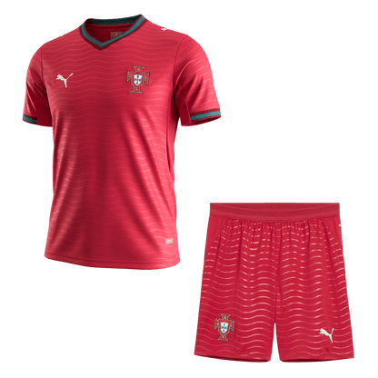 Vente Flash Portugal Domicile Maillot Kit - Coupe du Monde 2026 Rouge