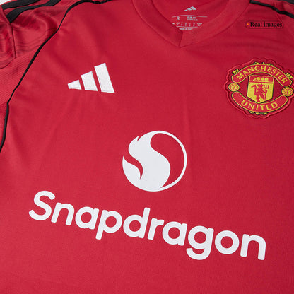 B.FERNANDES #8 Manchester United Domicile Maillot 2025/26