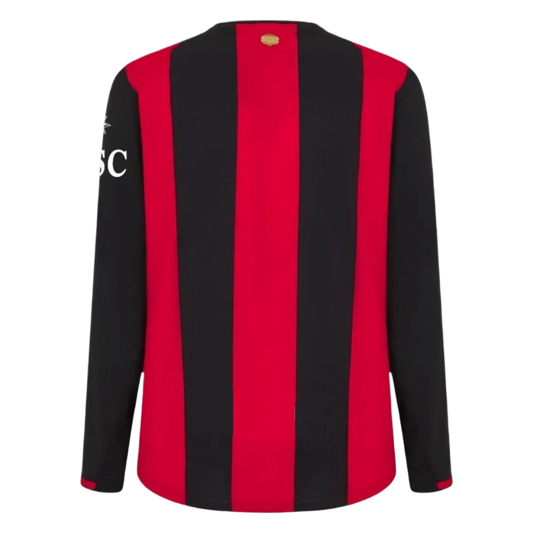 AC Milan Domicile Maillot Manches Longues 2026/27 Rouge&Noir