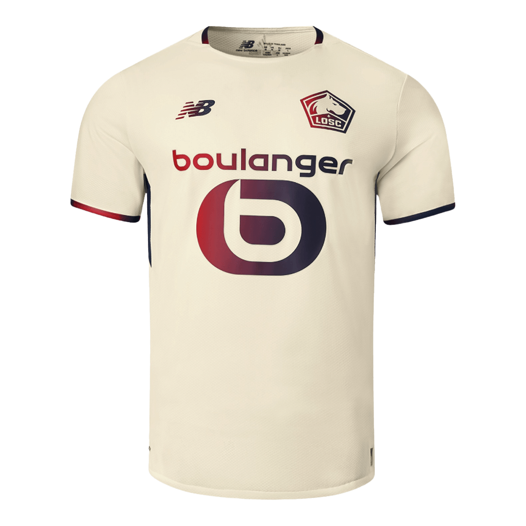 Vente Flash LOSC Extérieur Maillot 2025/26 Beige