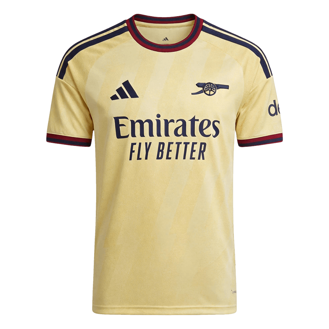 SAKA #7 Arsenal Third Maillot 2026/27 Jaune Joueur
