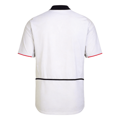 Retro Manchester United Extérieur Maillot 2002/03 Blanc