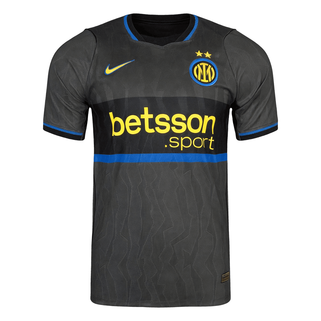 Inter Milan Third Maillot 2026/27 Noir Joueur