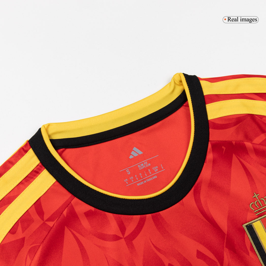 LUKAKU #9 Belgique Domicile Maillot - Coupe du Monde 2026 Rouge