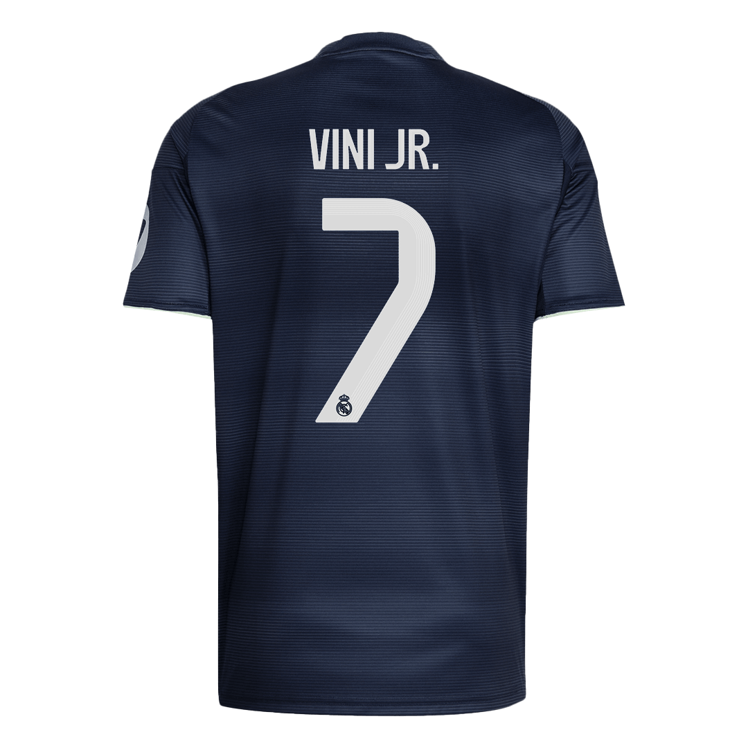 VINI JR. #7 Real Madrid Extérieur Maillot 2025/26