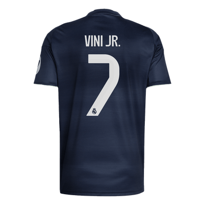 VINI JR. #7 Real Madrid Extérieur Maillot 2025/26