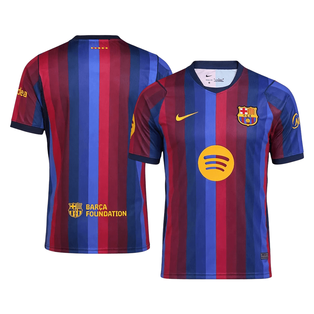 Barcelone Domicile Maillot 2026/27 Rouge&Bleu Joueur