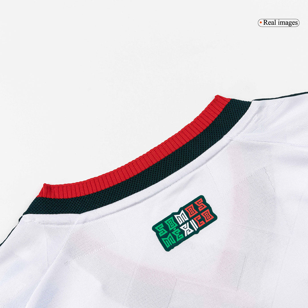 S.GIMENEZ #11 Mexique Extérieur Maillot - Coupe du Monde 2026 Blanc Joueur