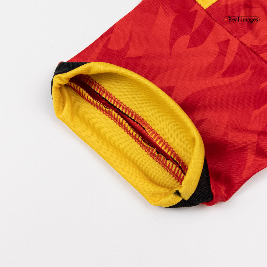 Vente Flash Belgique Domicile Maillot Kit - Coupe du Monde 2026 Enfant Rouge