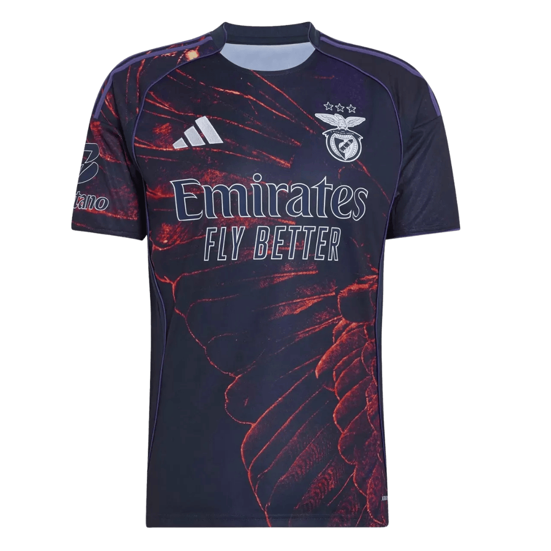 Lisbonne Fourth Away Maillot 2025/26 Bleu marine