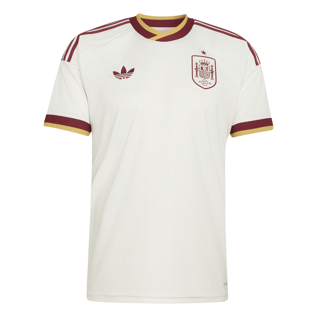 Espagne Extérieur Maillot - Coupe du Monde 2026 Blanc