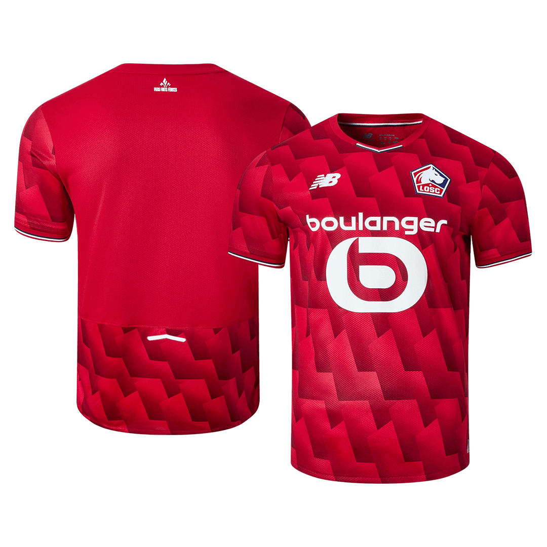 Vente Flash LOSC Domicile Maillot 2025/26 Rouge