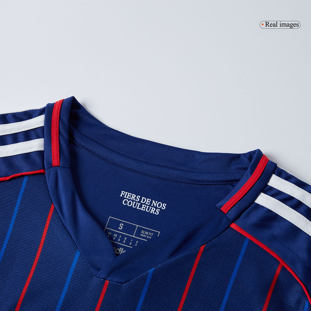 Vente Flash Olympique Lyonnais Extérieur Maillot 2025/26 Bleu marine