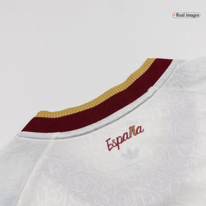 RODRIGO #16 Espagne Extérieur Maillot 2 Stars - Champion Edition - Coupe du Monde 2026 Blanc Joueur
