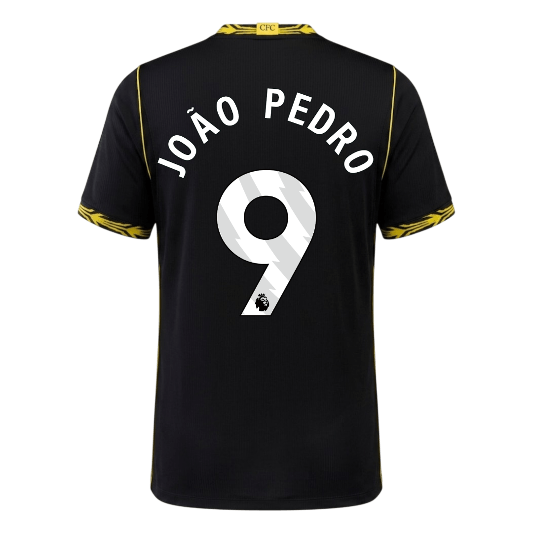 JOÃO PEDRO #9 Chelsea Extérieur Maillot 2026/27 Noir