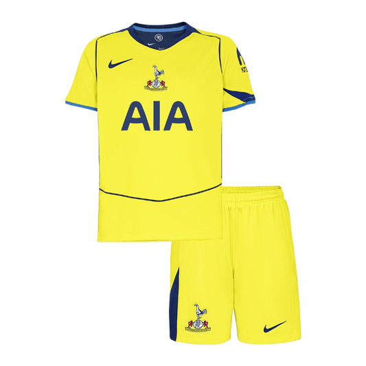 Vente Flash Tottenham Hotspur Maillot Kit 2025/26 Enfant Jaune