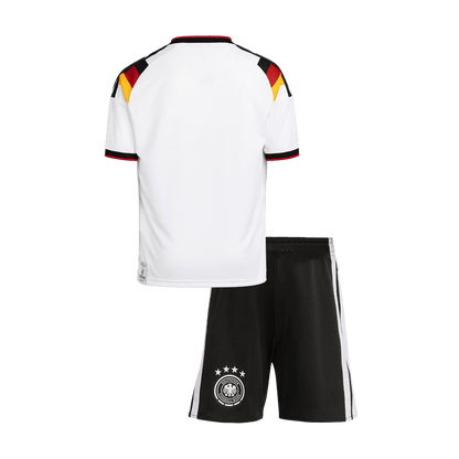 Vente Flash Allemagne Domicile Maillot Kit Coupe du Monde 2026 Enfant Blanc