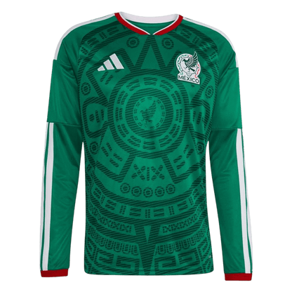 Mexique Domicile Maillot Manches Longues - Coupe du Monde 2026 Vert