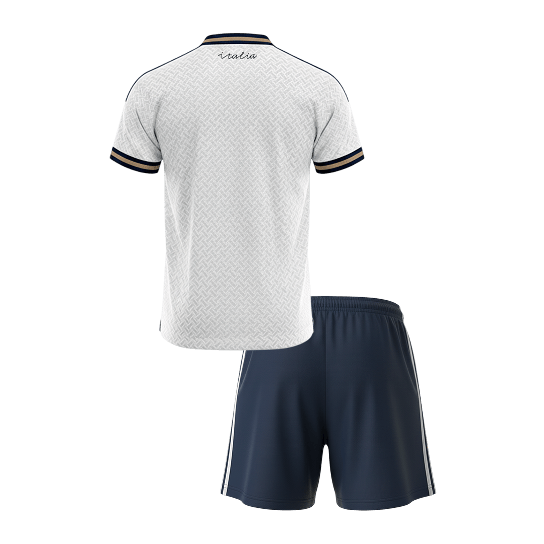 Vente Flash Italie Extérieur Maillot Kit - Coupe du Monde 2026 Enfant Blanc