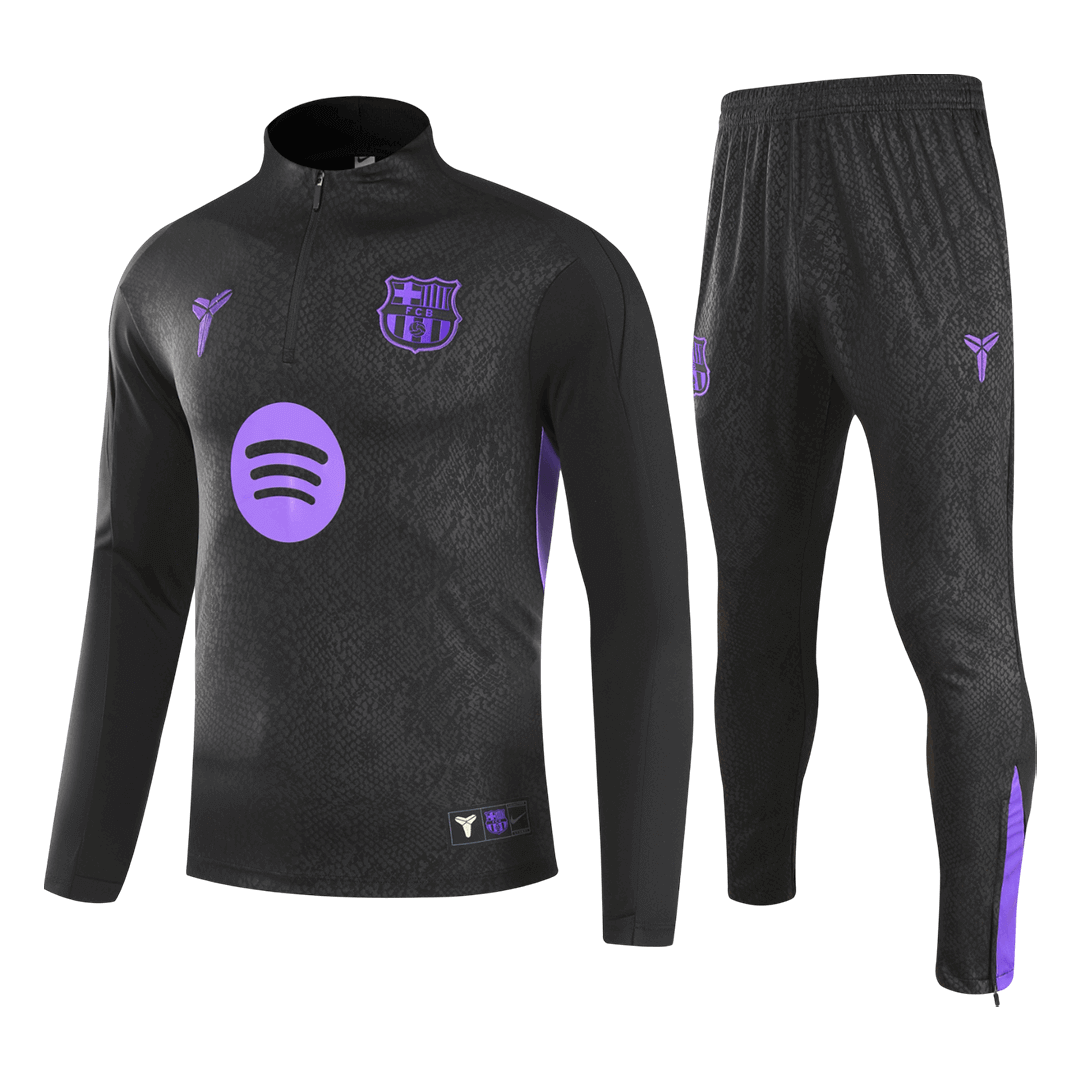 Vente Flash Barcelone Sweatshirt Kit 2025/26 Enfant Noir