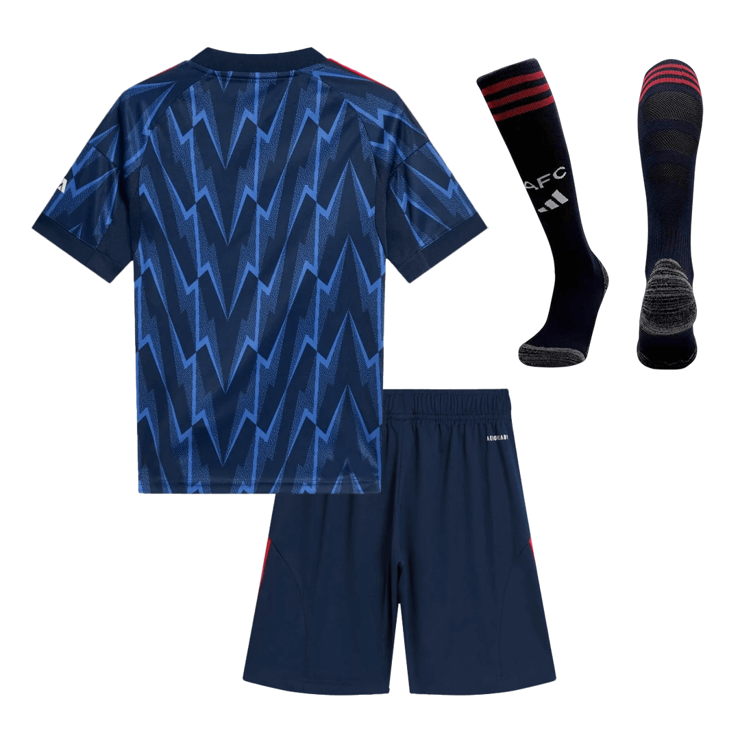 Arsenal Extérieur Maillot Kit 2025/26 Junior Bleu