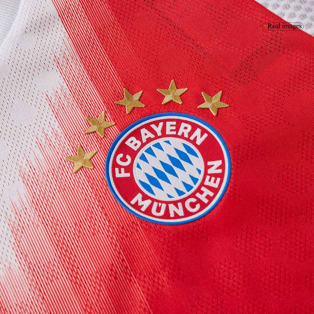 LUIS DÍAZ #14 Munich Domicile Maillot 2025/26 Rouge Joueur