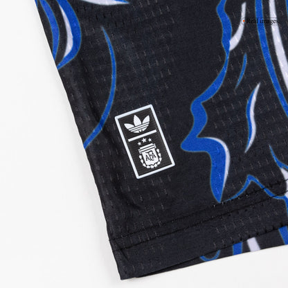 DE PAUL #7 Argentine Extérieur Maillot - Coupe du Monde 2026 Noir Joueur