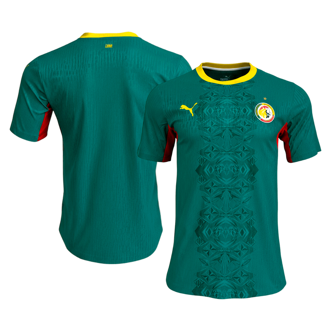 Vente Flash Senegal Extérieur Maillot Coupe du Monde 2026 Vert Joueur