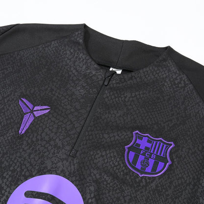 Vente Flash Barcelone Sweatshirt Kit 2025/26 Enfant Noir