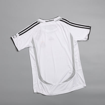 SERGIO RAMOS #4 Retro Real Madrid Domicile Maillot 2006/07