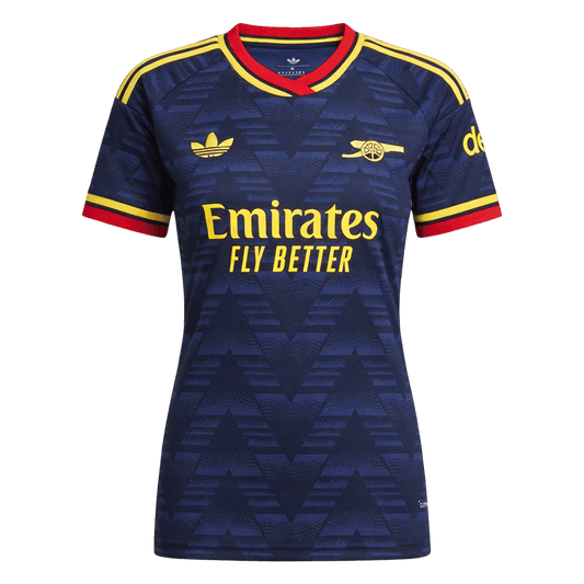 Vente Flash Femme Arsenal Extérieur Maillot 2026/27 Bleu marine