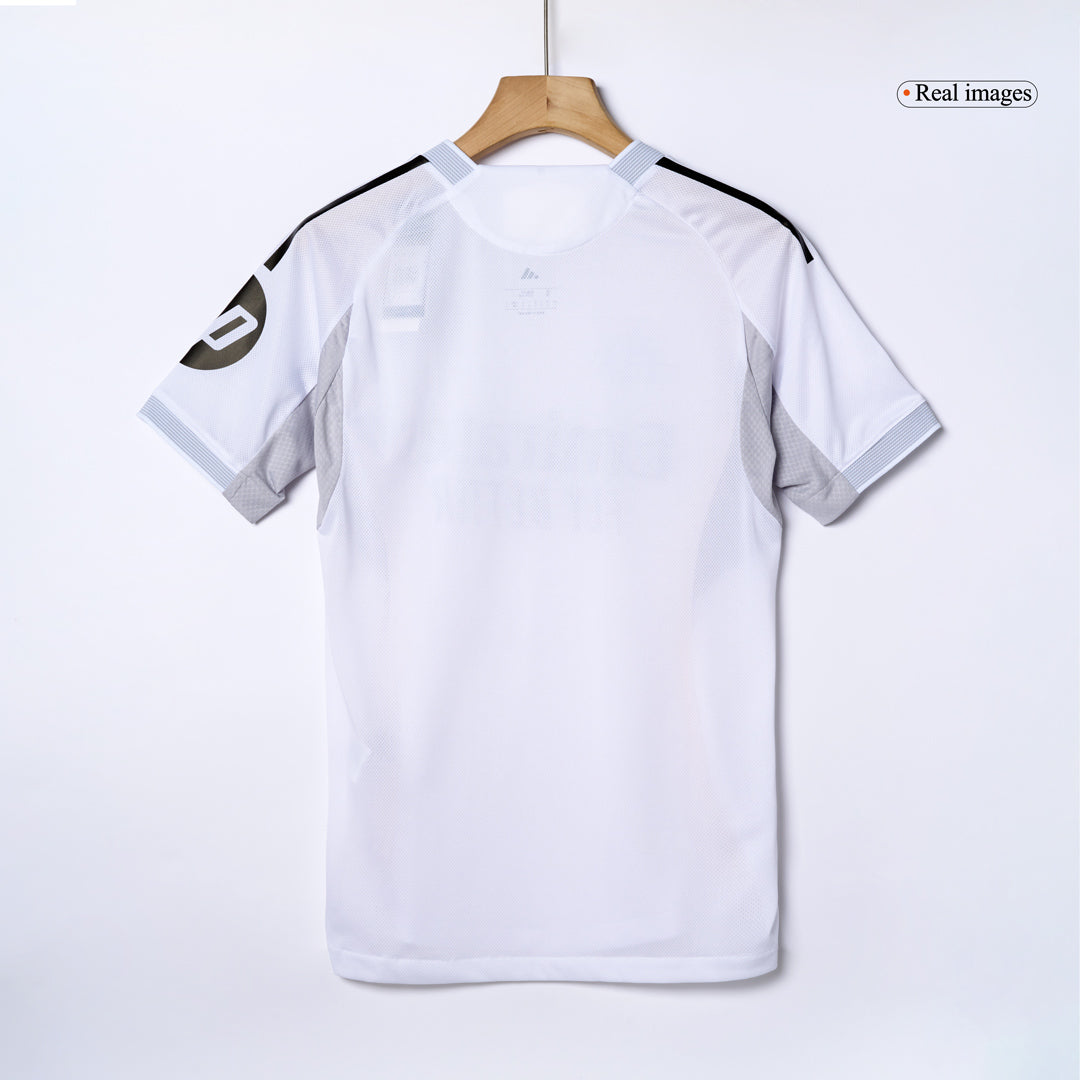 F.MENDY #23 Real Madrid Domicile Maillot 2025/26 Blanc Authentique