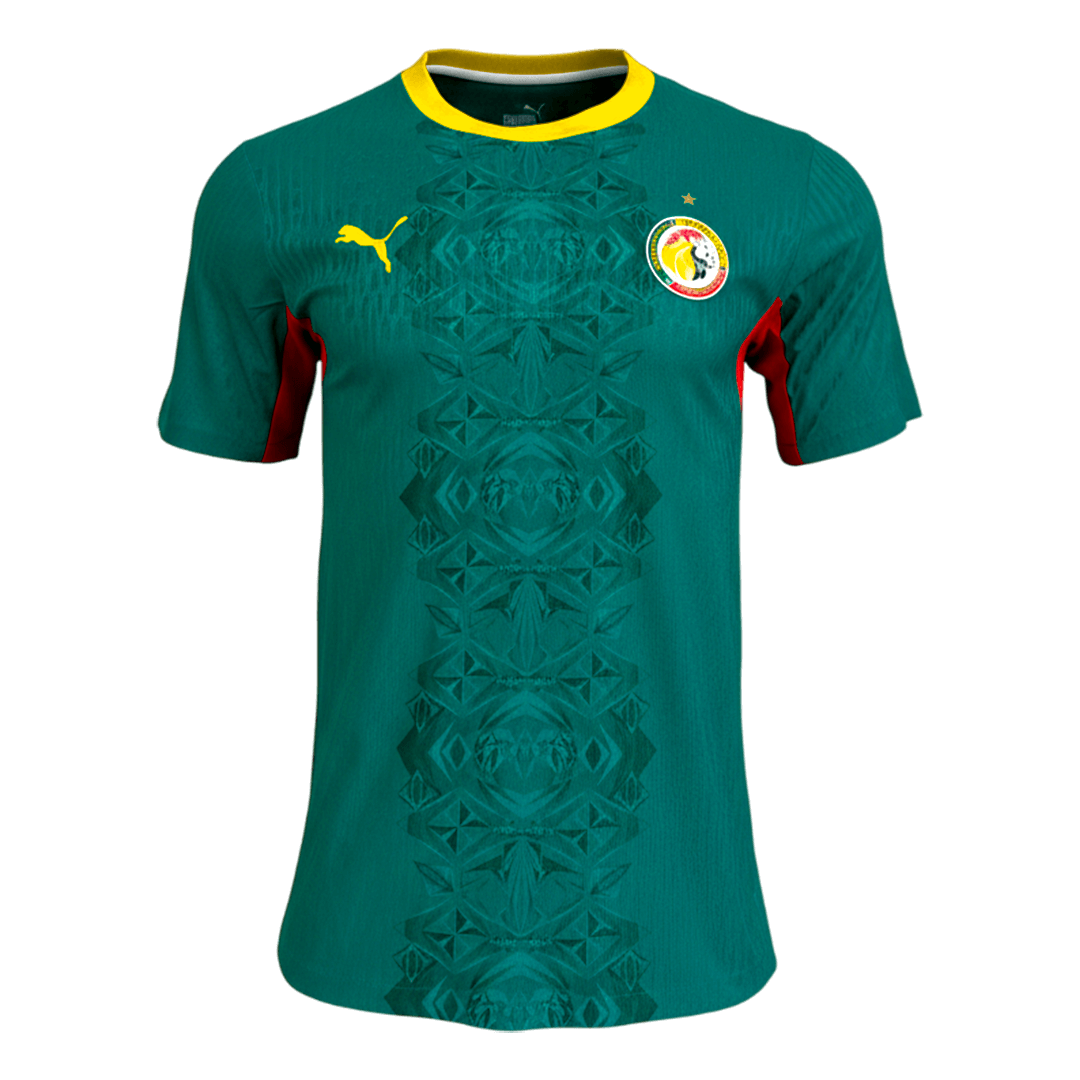 Vente Flash Senegal Extérieur Maillot Coupe du Monde 2026 Vert Joueur