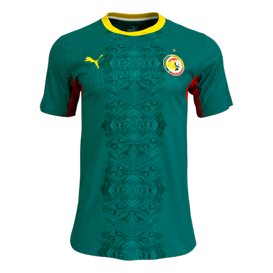 Vente Flash Senegal Extérieur Maillot Coupe du Monde 2026 Vert Joueur