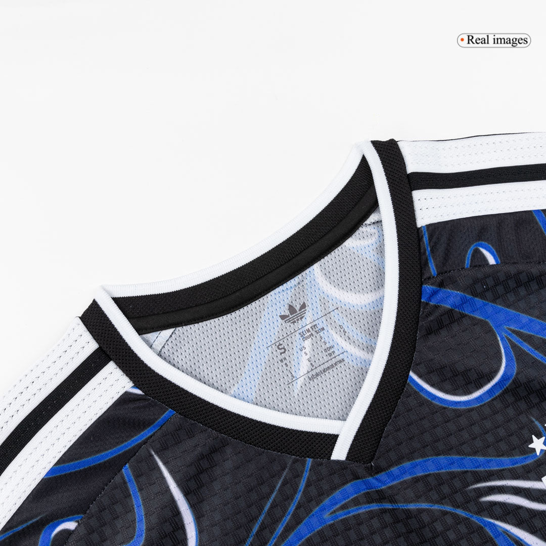 L. MARTÍNEZ #22 Argentine Extérieur Maillot - Coupe du Monde 2026 Noir Joueur