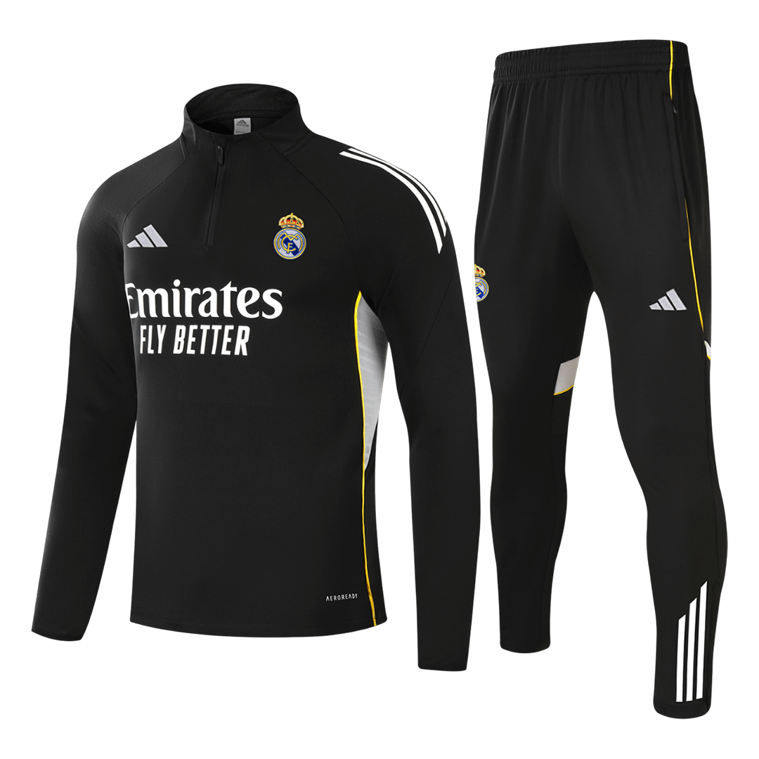 Real Madrid Sweatshirt Kit 2025/26 Noir