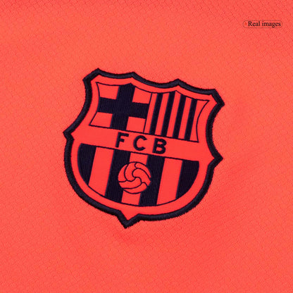PEDRI #8 Barcelone Third Maillot 2025/26 Orange - UCL