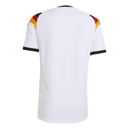 Vente Flash Allemagne Domicile Maillot Coupe du Monde 2026 Blanc Joueur