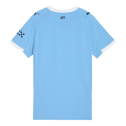 Femme Manchester City Domicile Maillot 2025/26 Bleu