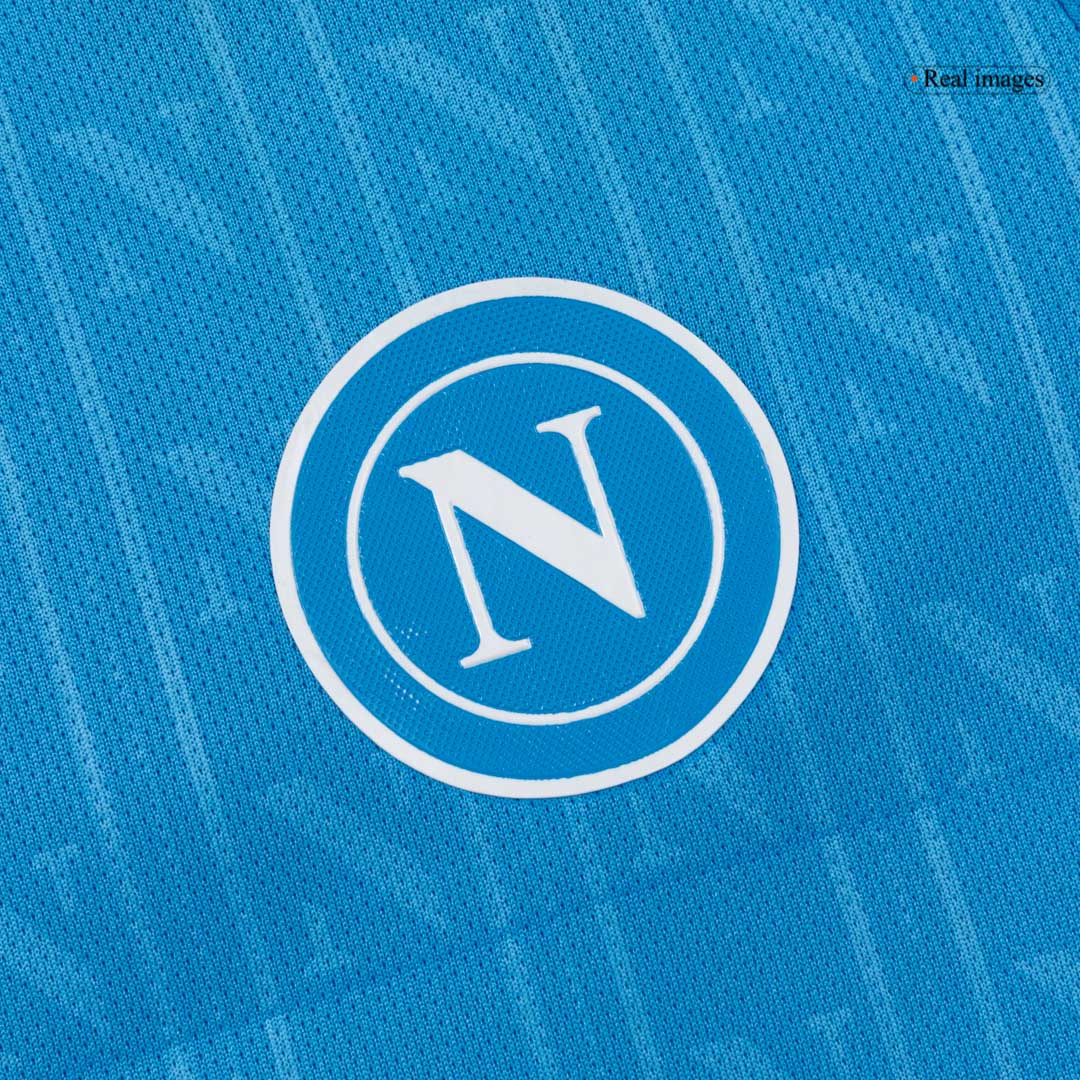 Vente Flash Naples Domicile Maillot Kit 2025/26 Enfant Bleu