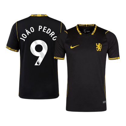 JOÃO PEDRO #9 Chelsea Extérieur Maillot 2026/27 Noir
