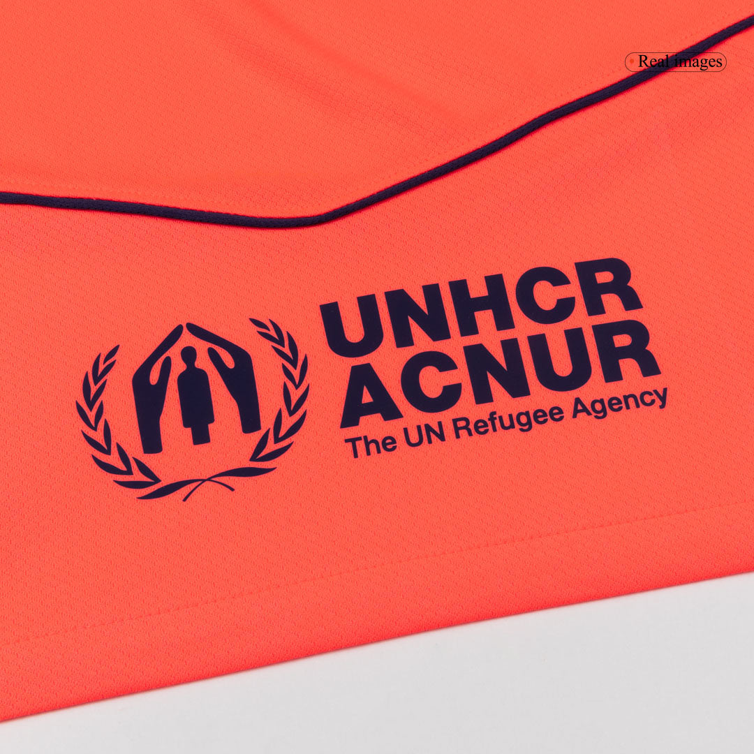 LEWANDOWSKI #9 Barcelone Third Maillot 2025/26 Orange - UCL