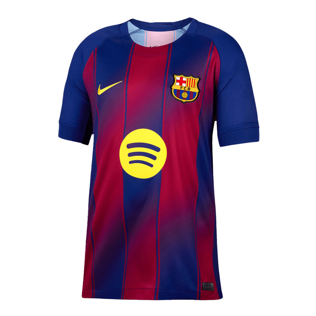 F.DE JONG #21 Barcelone Domicile Maillot 2025/26