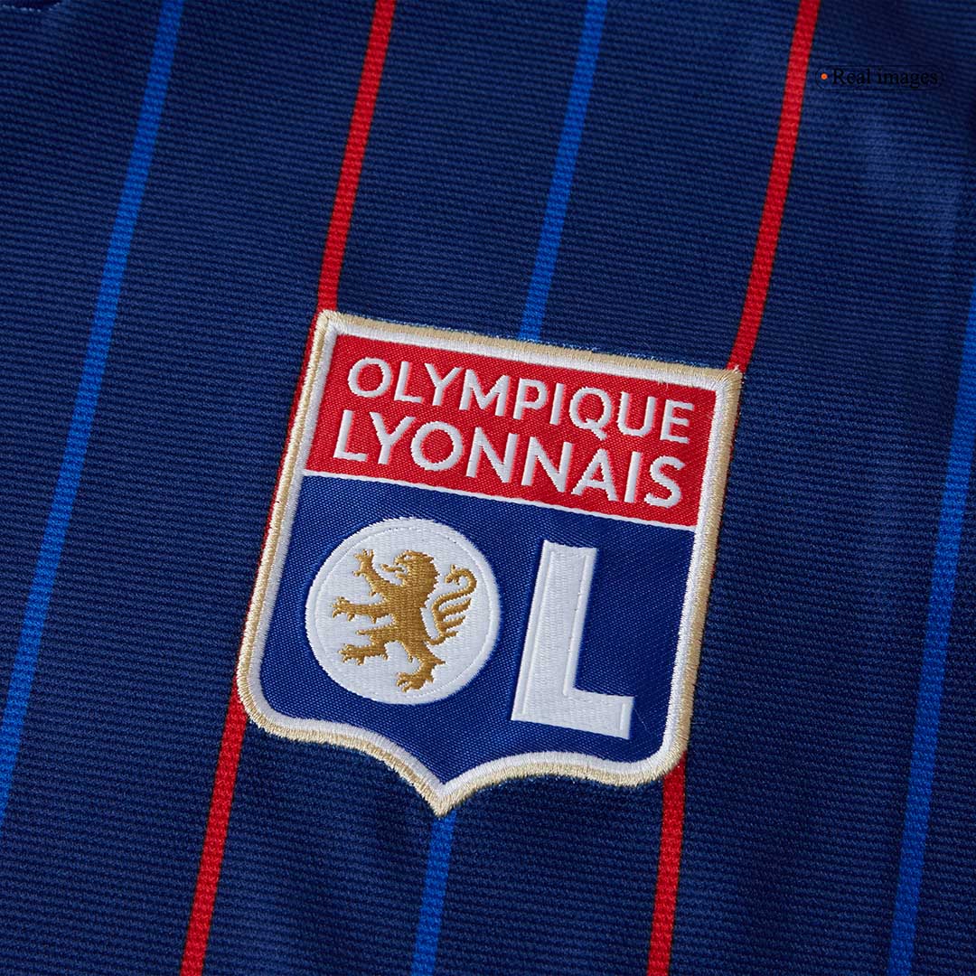 Vente Flash Olympique Lyonnais Extérieur Maillot 2025/26 Bleu marine