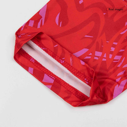 Costa Rica Domicile Maillot - Coupe du Monde 2026 Rouge Grande Taille