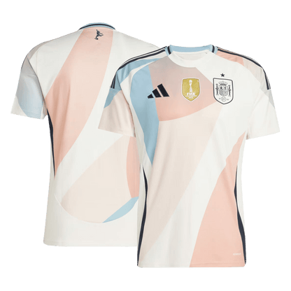 Maillot de Foot Espagne Extérieur Maillot 2025 - Euro Féminin Grande Taille