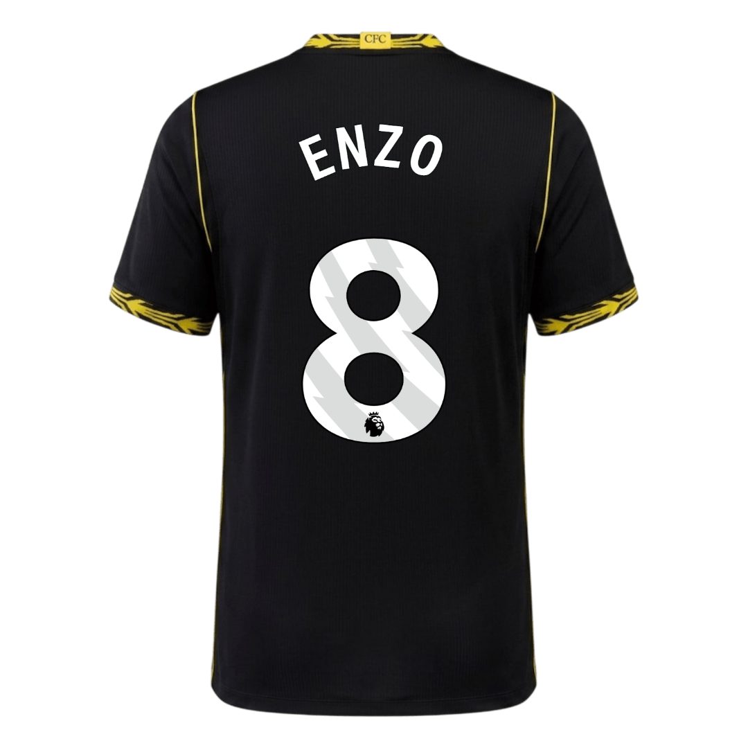 ENZO #8 Chelsea Extérieur Maillot 2026/27 Noir