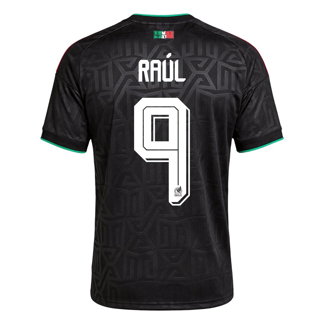 RAÚL #9 Mexique Third Maillot - Coupe du Monde 2026 Noir